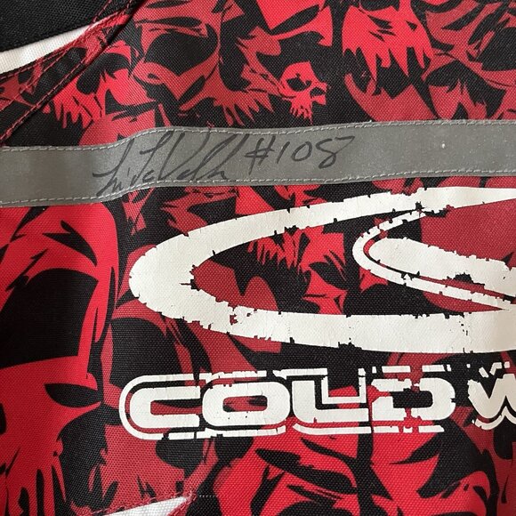coldwave snowmobile jacket Racing Red Skull Youth 14 Kids Winter Sports Full zip - Picture 8 of 8